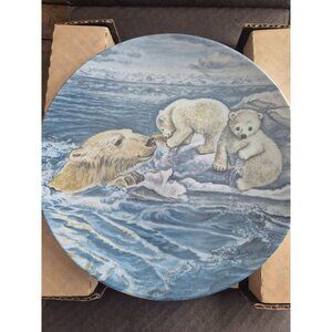 Limited Edition "Tender Coaching" Collector Plate By Jim Ricks